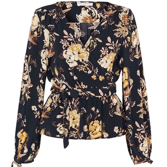 Spell Rosa Wrap Blouse - Picture 4 of 9